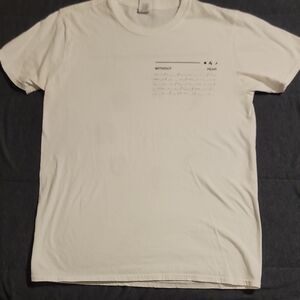 Dermot Kennedy Short Sleeve T-shirt Without Fear Size Medium NWOT